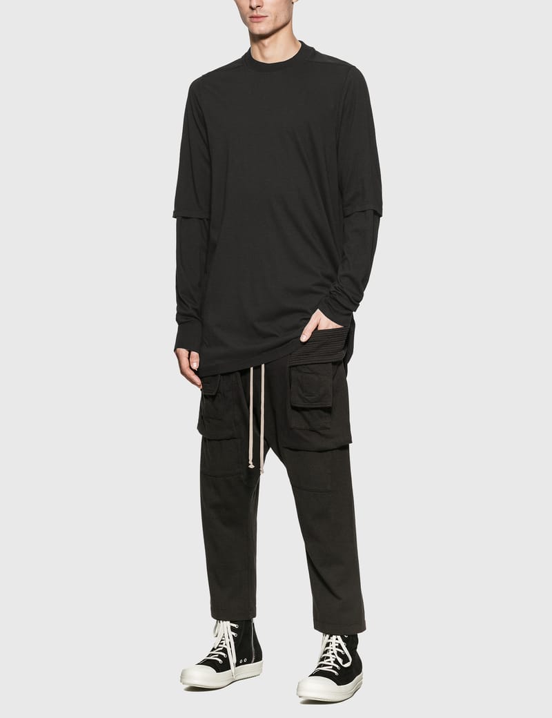 Rick Owens Drkshdw - Hustler Long Sleeve T-Shirt | HBX