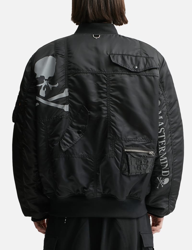 Mastermind World x Alpha Industries Patchwork MA-1 Bomber Jacket