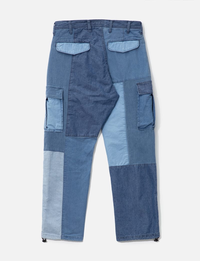 【BAON】[unisex] Mohind color matching banding cargo pt XL BAON】[unisex] Mohind color matching banding cargo pt XL