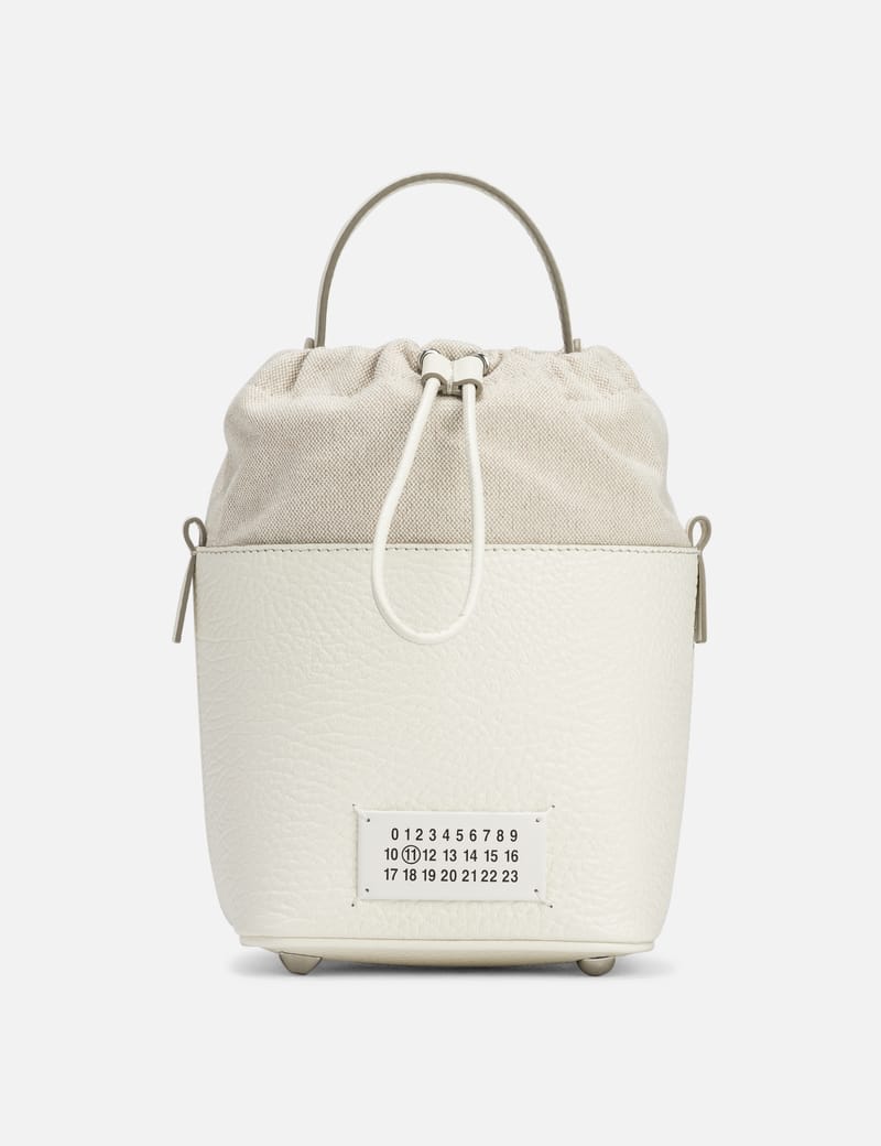 Maison margiela discount bucket bag white