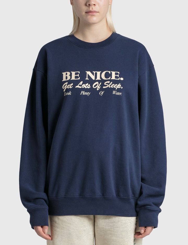Sporty and rich be nice crewneck Clearance