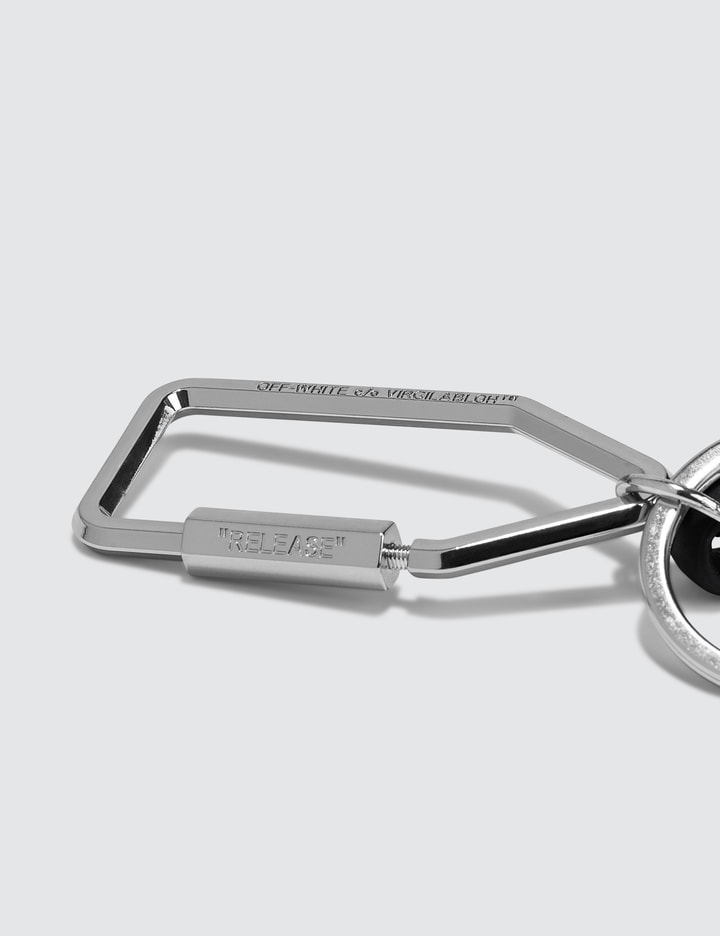 Off-White™ - Zip Tie Keyring | HBX - Globally Curated Fashion and ...