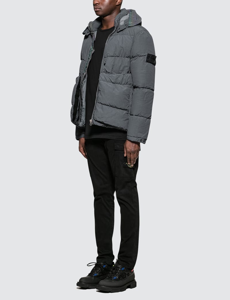 Stone island shadow hot sale project down jacket