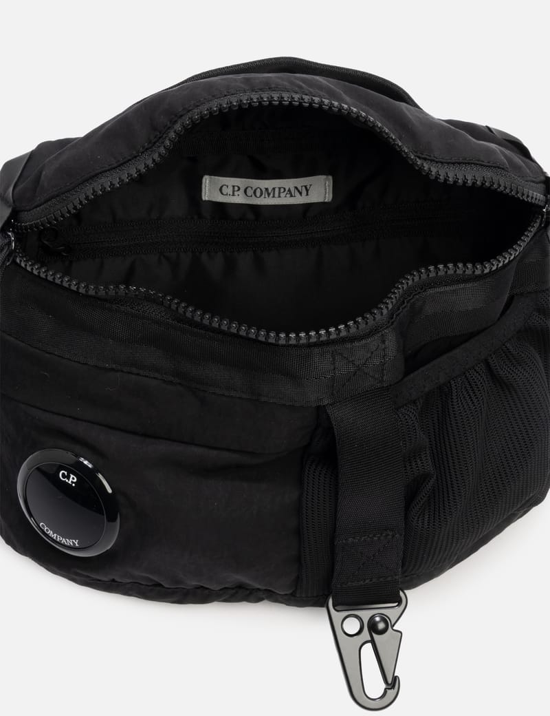 C.P. Company Nylon B Lens Waistbag - Garment-dyed nylon bag with