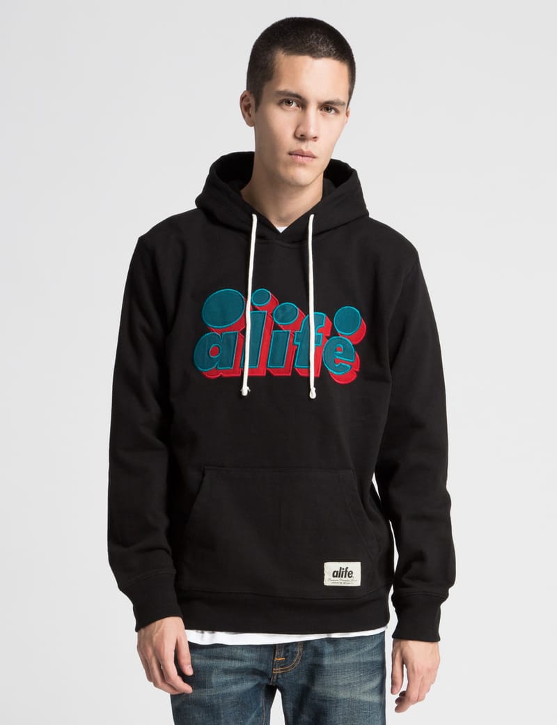 ALIFE Black Core Hoodie HBX Globally Curated Fashion and