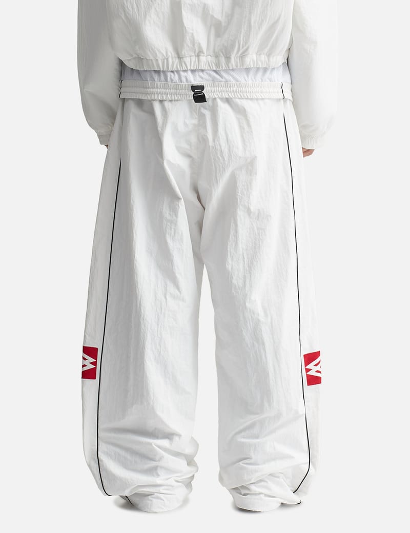 Protocol-Index Folded Track Pants - Lightweight nylon joggers with