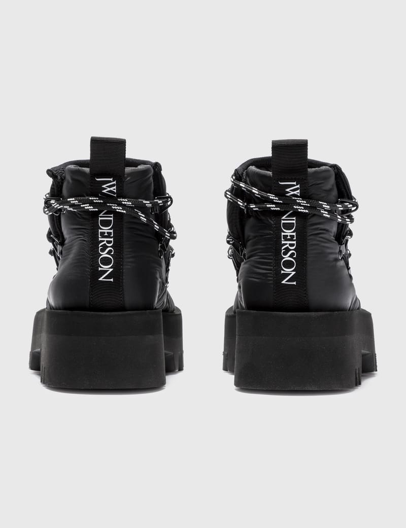 JW Anderson - Padded Lace Boots | HBX
