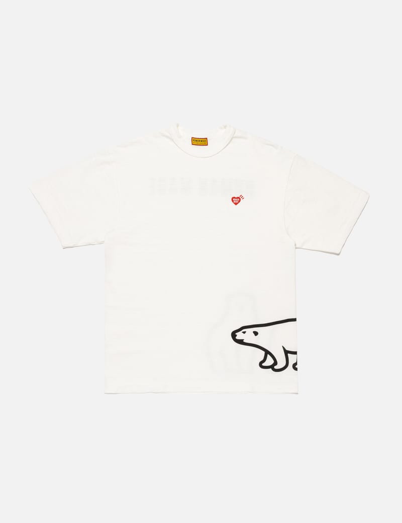 T-SHIRT GRAPHIC MADE HUMAN ハート白くま XL 新品 Human HBX | T-Shirt Graphic - Made トップス