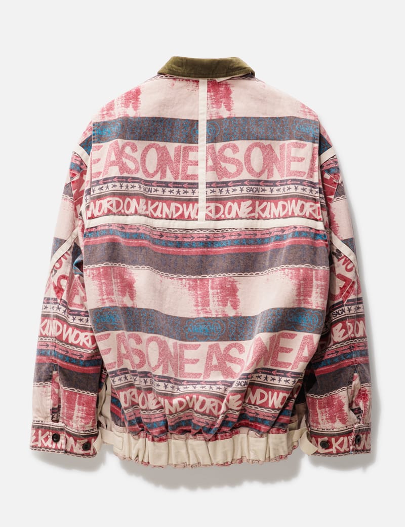 Sacai - ERIC HAZE DENIM BLOUSON | HBX - Globally Curated
