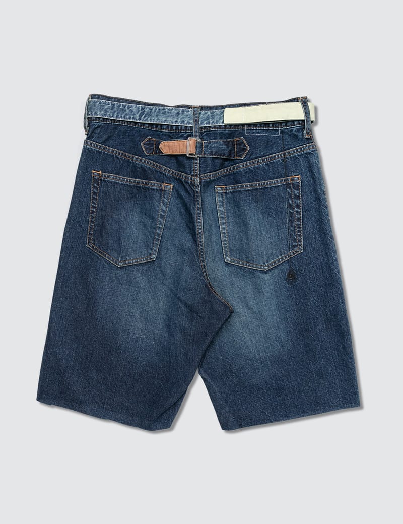 新作【SACAI】Denim Mix Shorts SACAI | DENIM SHORTS