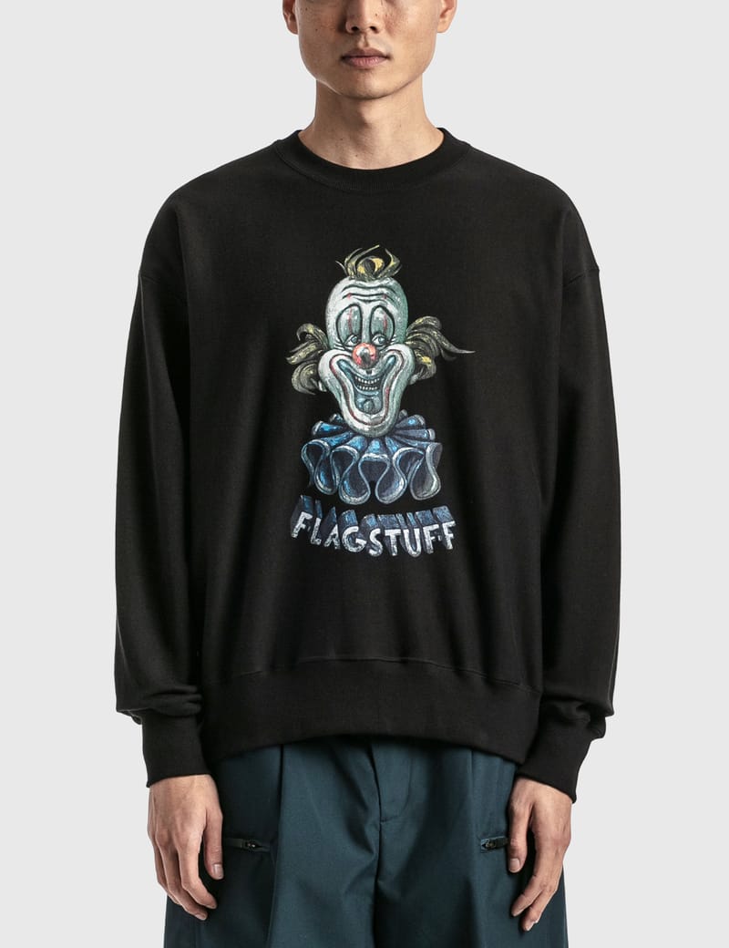 Flagstuff - Clown Sweatshirt | HBX - Globally Curated Fashion and