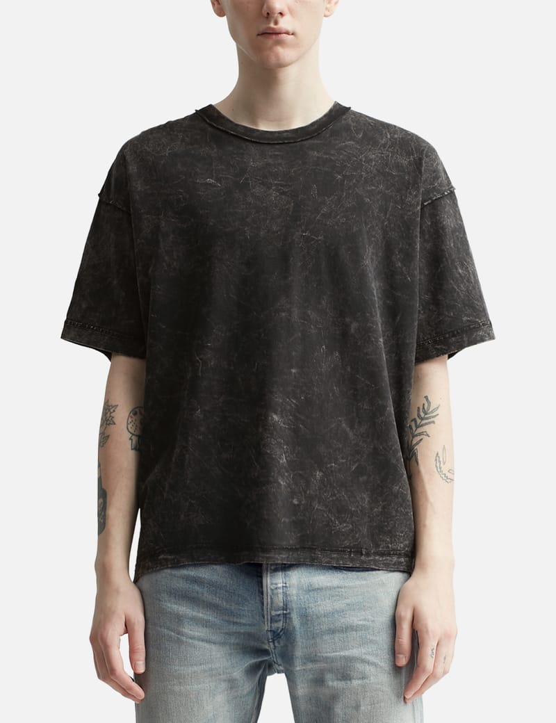 John Elliott - MINERAL WASH CROPPED T-SHIRT | HBX - Globally