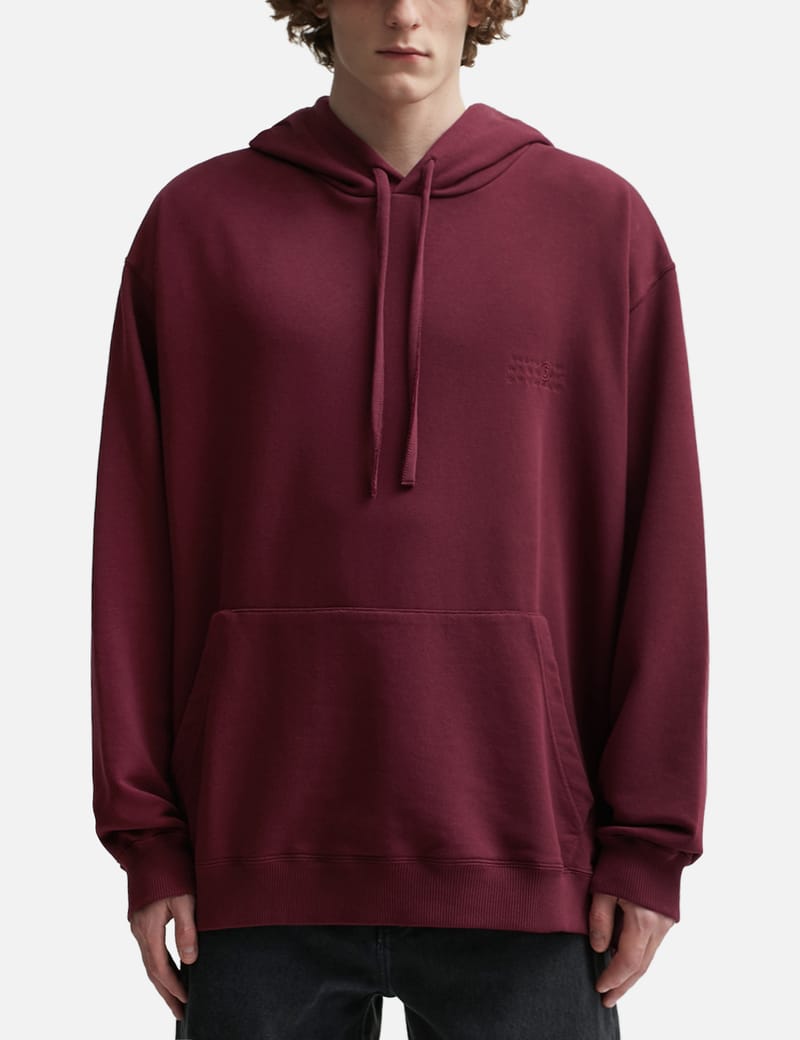 MM6 Maison Margiela - OS Logo Hoodie | HBX - Globally Curated