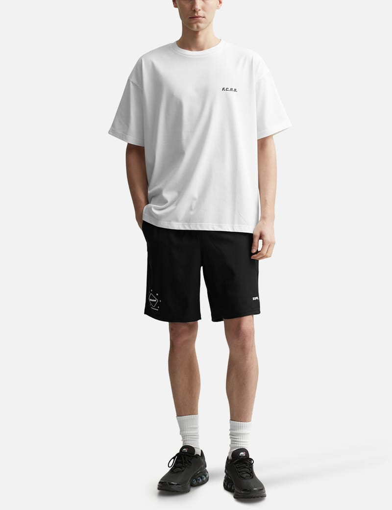 F.C. Real Bristol - BLURRED BIG LOGO S/S TEAM BAGGY T-SHIRT | HBX