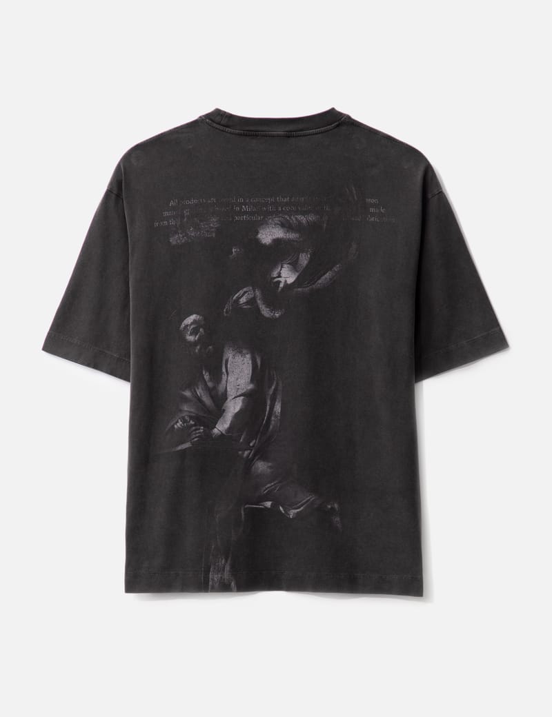 国内発送☆Off-White☆BW S.MATTHEW OVER S/S TEE/BLACK/GRAY Off-White Gray S.Matthew T-Shirt Off-White