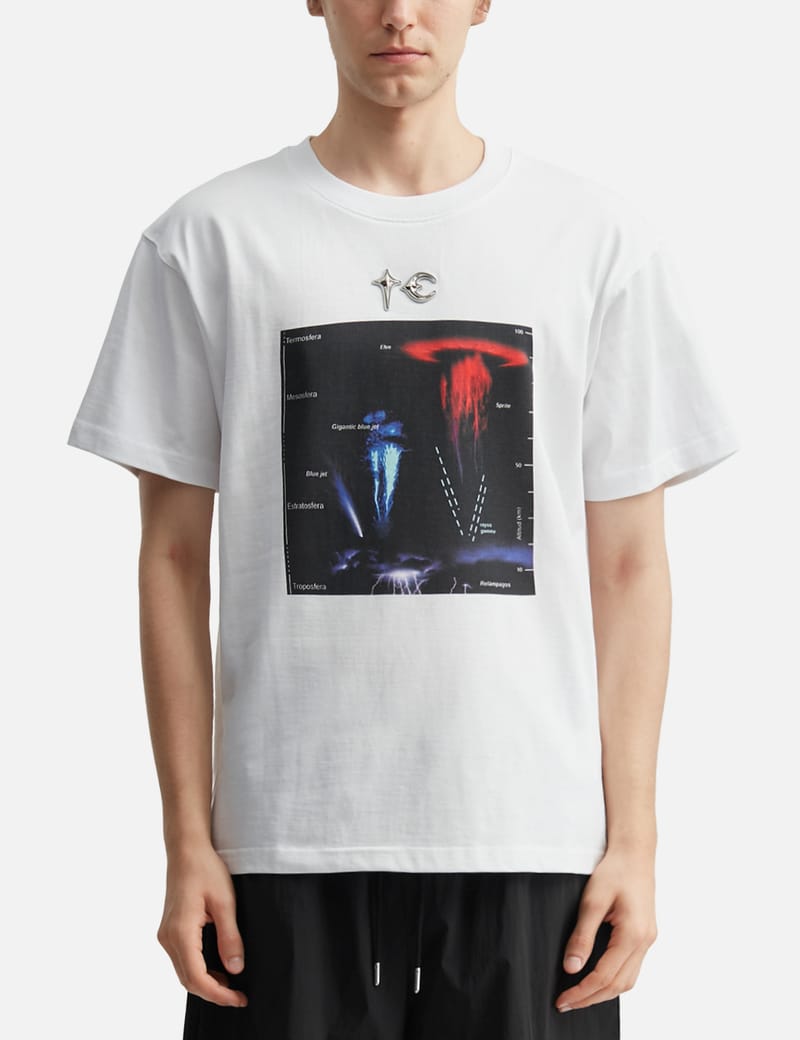 THUG CLUB Lightning Hierarchy T-Shirt - Oversized graphic tee with