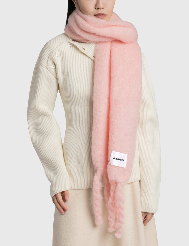 Jil Sander - Mohair Scarf | HBX - Globally Curated Fashion and