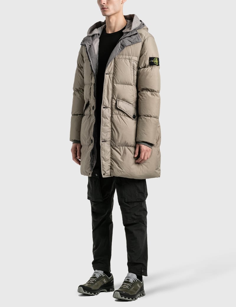 Stone Island - Garment Dyed Crinkle Reps NY Down Parka | HBX ...