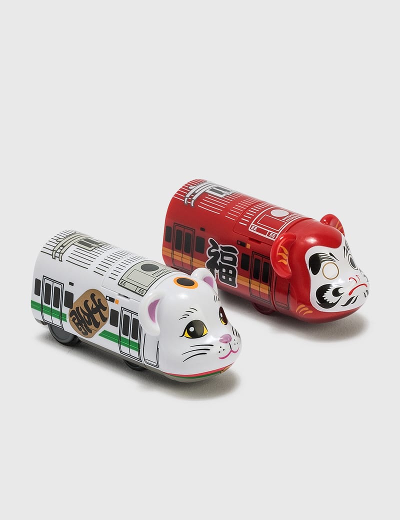 Medicom Toy - Be@rbrick Train Daruma & Manekineko Set | HBX