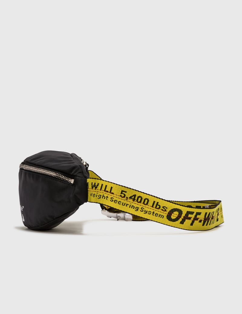 Off-White™ - オフ ホワイト ロゴ プリント ベルト バッグ | HBX