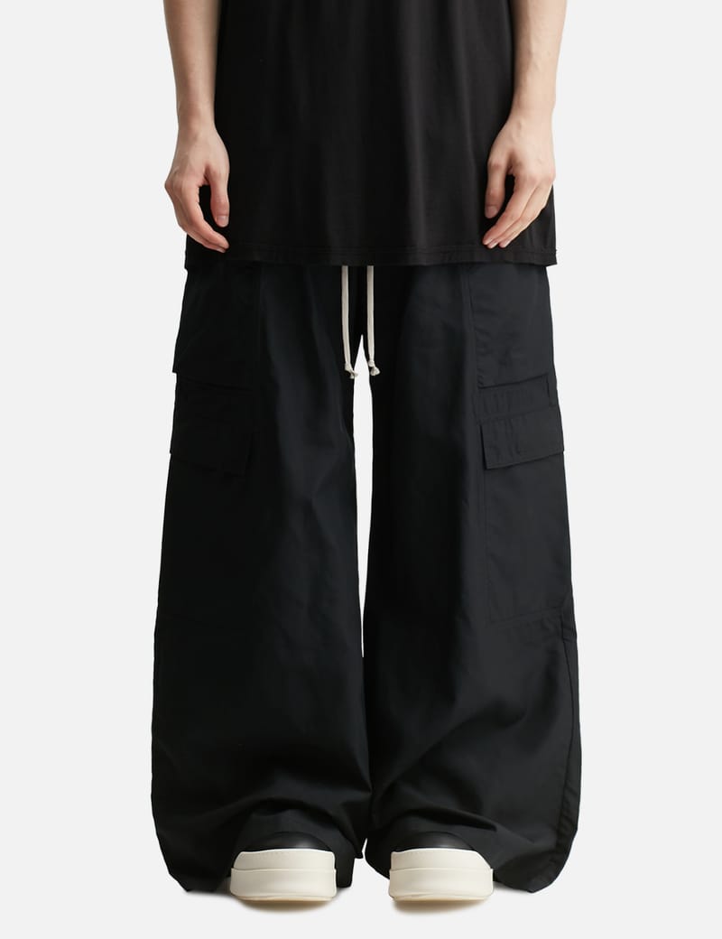 パンツ Rick Owens DRKSHDW DOUBLECARGOJUMBOBELAS Rick Owens Drkshdw Nylon Double Cargo Jumbo Belas Pants