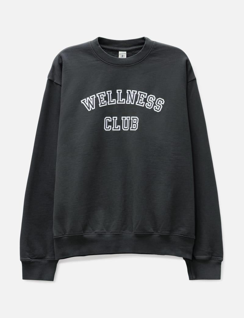 Sporty & Rich Wellness Club Crewneck popular Sweatshirt