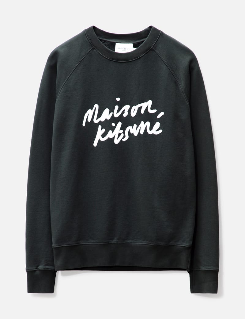 Maison Kitsuné - Handwriting Clean Sweatshirt | HBX