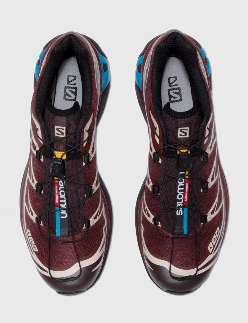 SALOMON XT-6 スニーカー 25.5cm Chocolate Plum