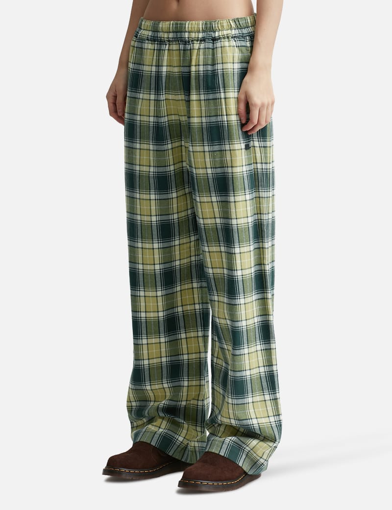 Acne Studios - Flannel Check Pants | HBX - Globally Curated