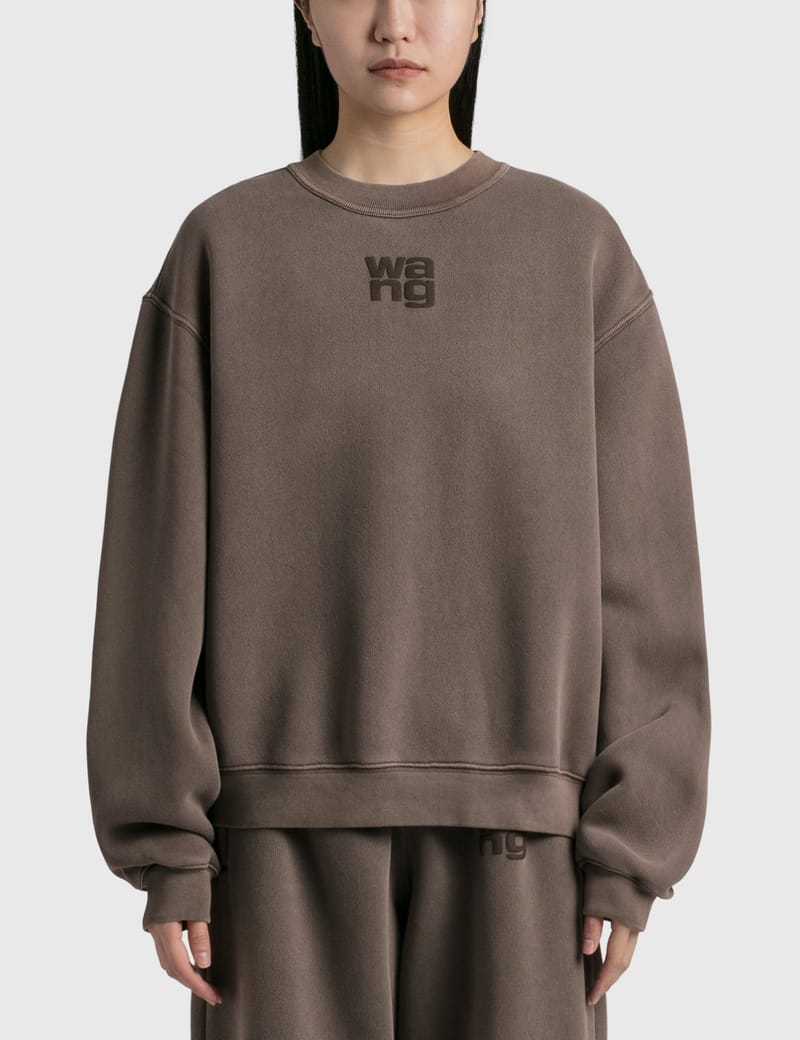 T By Alexander Wang Essential Terry Sweatshirt HBX Globally