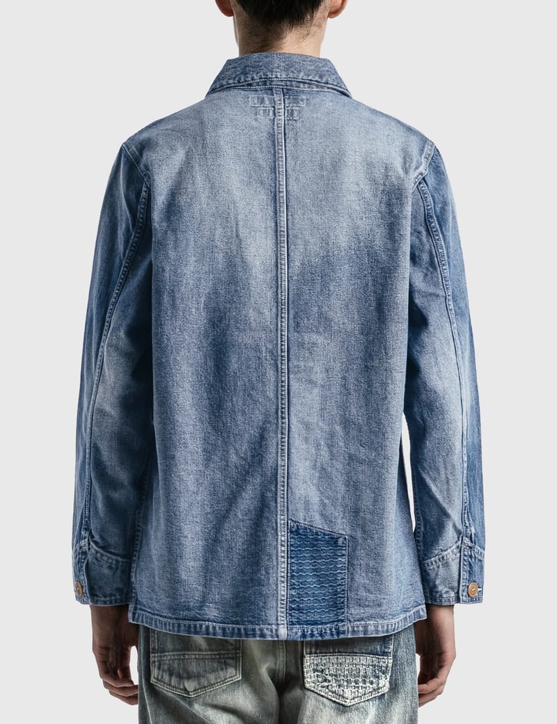 FDMTL - 3 Years Wash Patchwork Coverall Jacket | HBX