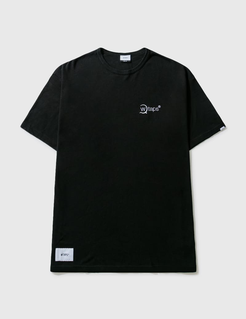 WTAPS - WTAPS logo black t-SHIRT | HBX - Globally Curated Fashion