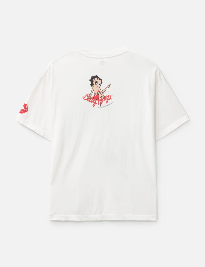 SAINT M×××××× BETTY BOOP TEE WHITE XLサイズ Saint Michael - Betty Boop Betty Short Sleeve T-shirt | HBX