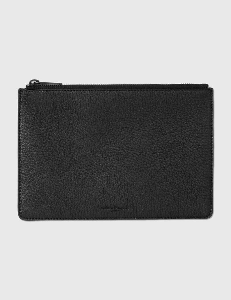 Maison Margiela - Leather Small Pouch | HBX - Globally