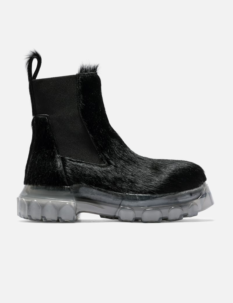 Rick Owens Beatle Bozo Tractor Boots - Black, brand-new with