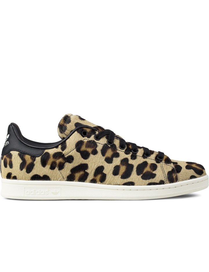 adidas stan smith leopard pony hair
