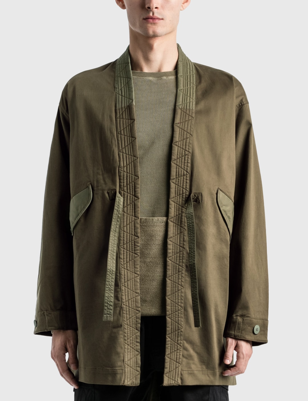 Maharishi - M51 Fishtail Shell Kimono | HBX - HYPEBEAST 為您搜羅全球潮流時尚品牌