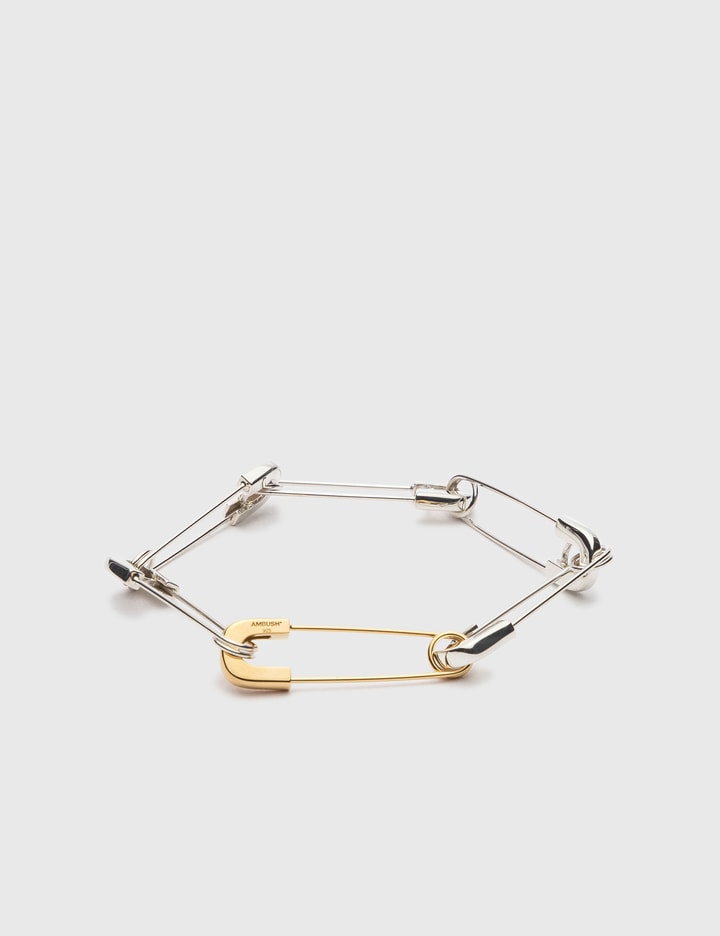 Safety pin link bracelet Clearance