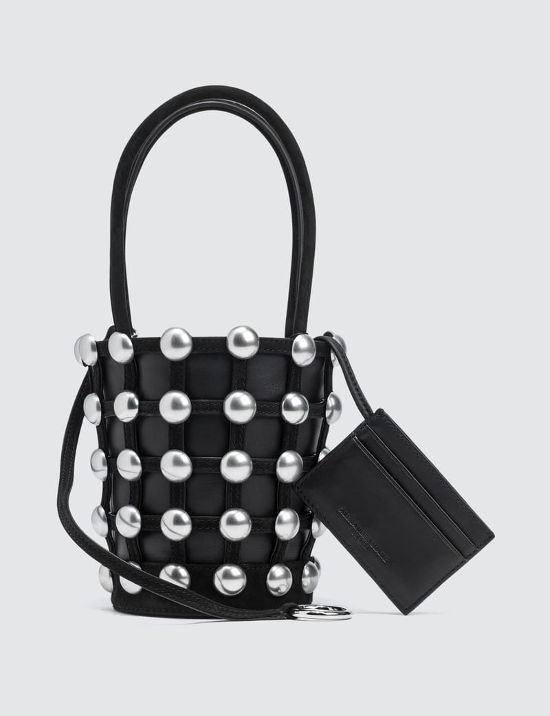 アレキサンダーワン - Roxy Cage Mini Bucket Bag with Stud | HBX