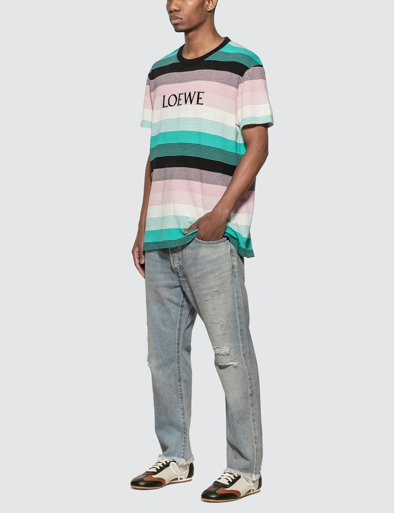 Loewe - Loewe Stripe T-Shirt | HBX - Globally Curated Fashion and