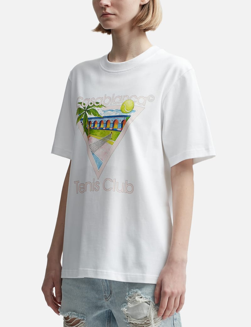 Casablanca - Tennis Club Icon T-Shirt | HBX - Globally