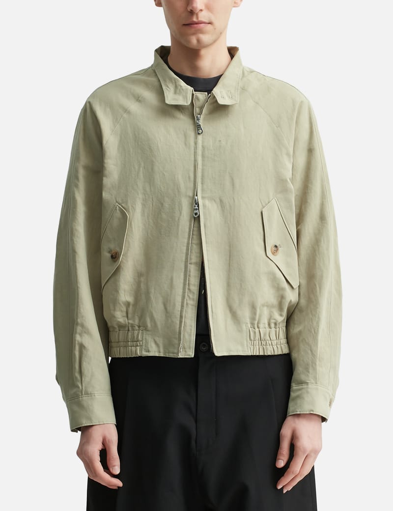 COOR Double Pocket Station Blouson Jacket - Lightweight linen