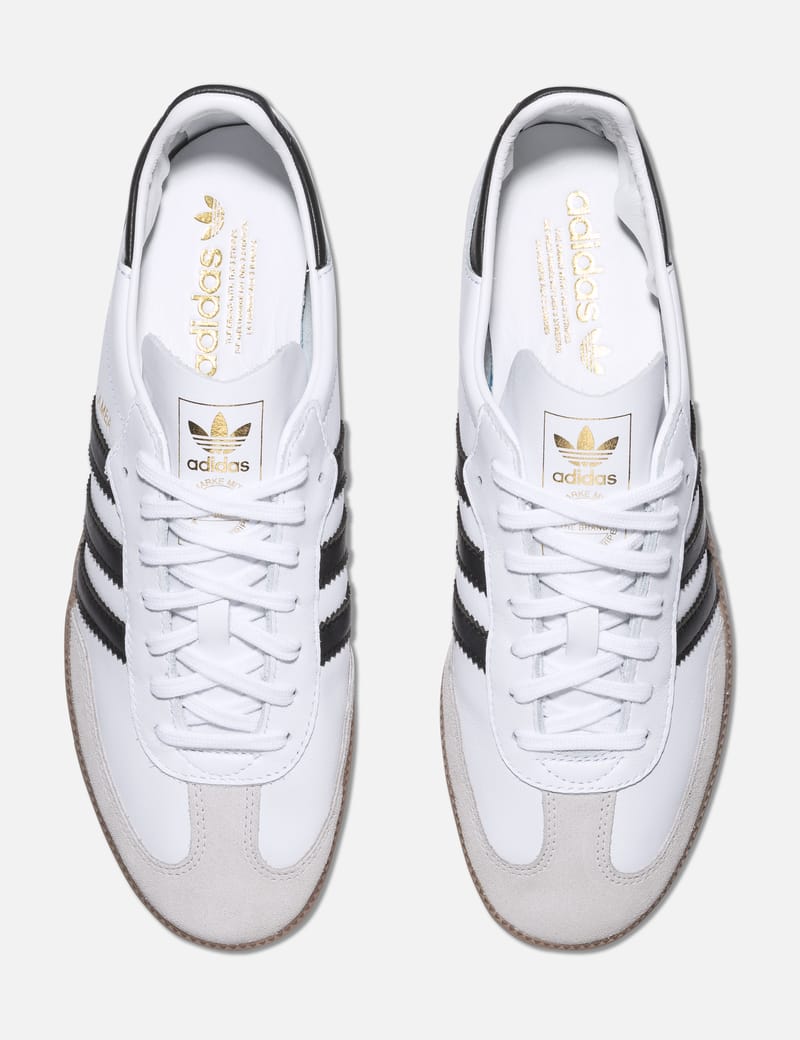 国内配送 adidas SAMBA DECON FTWWHT/CBLACK/GREONE adidas Originals - Samba Decon Sneakers | HBX - Globally