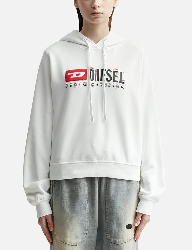 Diesel F REGGY HOOD DIVSTROYED HOODIE HBX Globally Curated