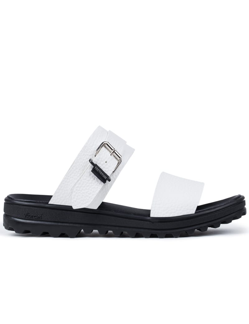 VALLIS BY FACTOTUM - Two Way Sandals With Vibram Sole | HBX