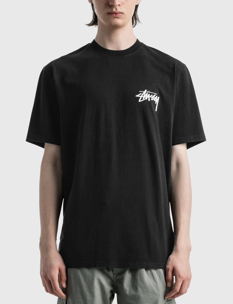 ★人気★【STUSSY】★Stussy Camellias Pig. Dyed T-Shirt Black Stüssy - Painter Dyed T-shirt | HBX - Globally Curated