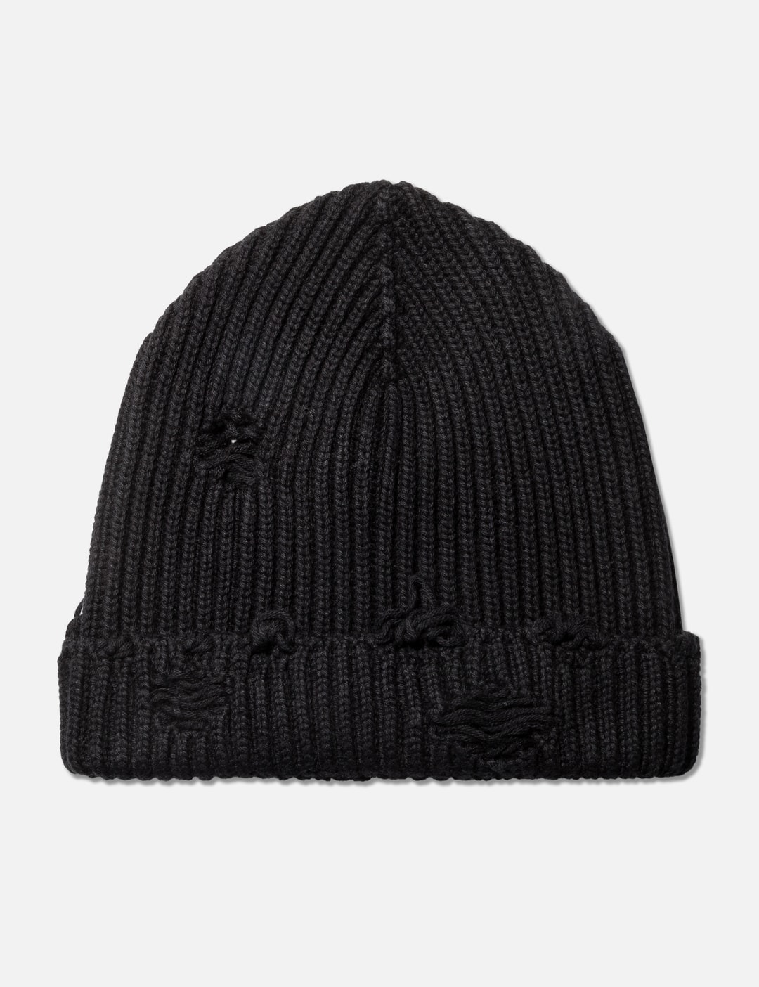 MM6 Maison Margiela - Distressed Beanie | HBX - Globally Curated ...