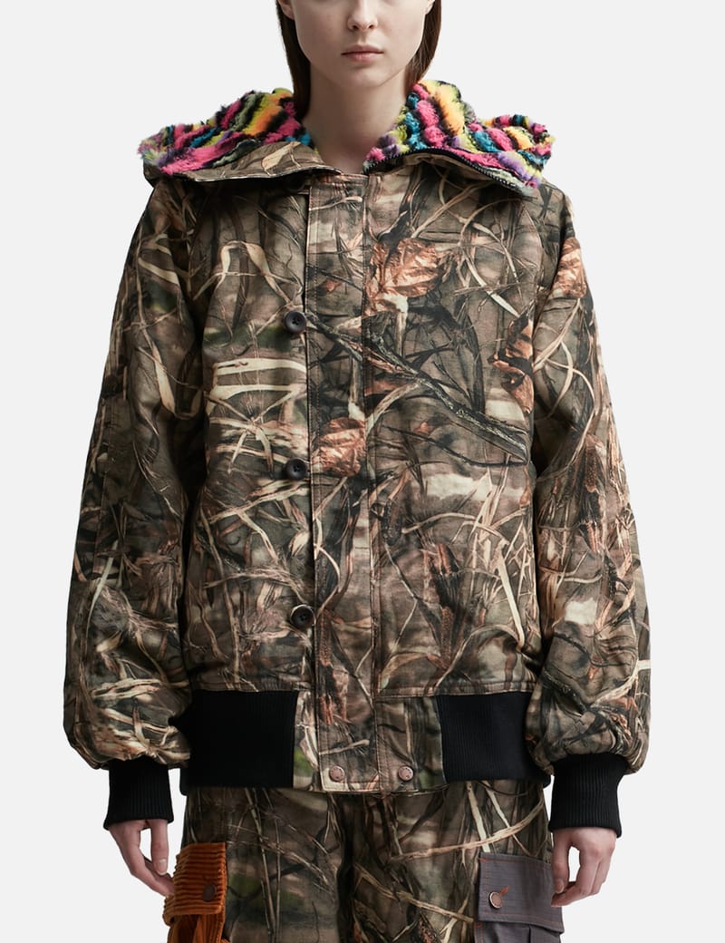 Reversible camo hot sale puffer jacket