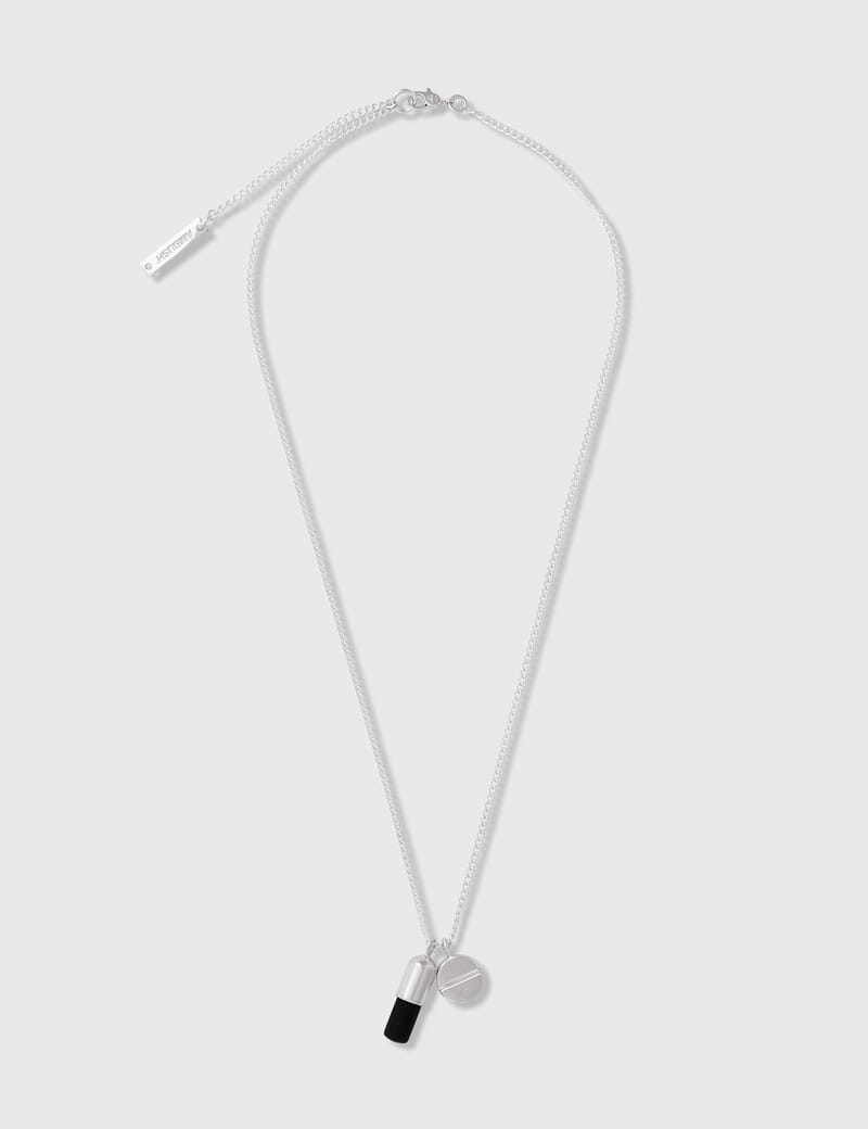 【AMBUSH】 PILL CHARM NECKLACE 2 AMBUSH® - Pill Charm Necklace 2 | HBX - Globally Curated