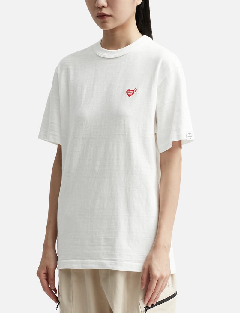 トップス HEART BADGE T-SHIRT - WHITE human made Human Made - HEART BADGE T-SHIRT | HBX - HYPEBEAST 為您搜羅